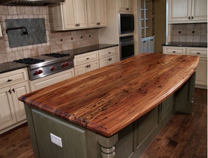 Natural Wood Butcher block top